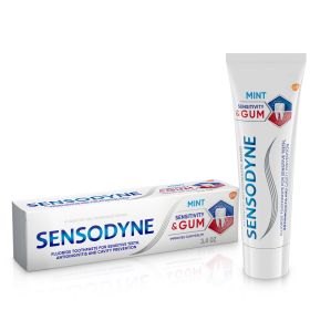 Sensodyne Sensitivity & Gum Sensitive Toothpaste;  3.4 oz