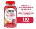 Centrum Multigummies Adult Gummy Vitamins, Multivitamin Supplements, Assorted Fruit, 110 Ct