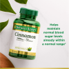 Nature's Bounty Cinnamon Supplement + Chromium;  2000 mg;  60 Capsules