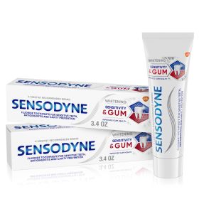 Sensodyne Sensitivity & Gum Whitening Sensitive Toothpaste;  3.4 oz;  2 Pack