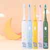Sonic Children's Electric Toothbrush Kids 3 To 15 Years Old Oral Care Cartoon Animal Pattern Elephant USB Charging Tooth Brush