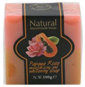 Tea Tree Moisturizing Facial Cleanser Soap (Option: Papaya rose)