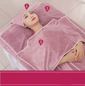 Towel Skin Management Pack (Option: Coral violet-Three piece set)
