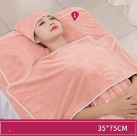 Towel Skin Management Pack (Option: Vitality orange-Pillow towel 35x75cm)