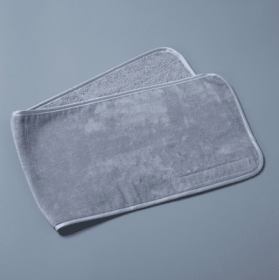 Pure Cotton Large Bath Towel (Option: Hair band Grey 20x70)