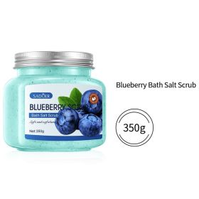 pFruit Bath Salt Scrub Cream Exfoliating Body Care (Option: Blueberry Bath Salt Scrub)