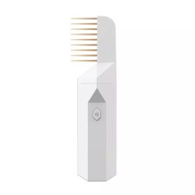 Electric Hair Combs (Color: White)