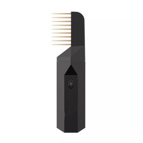 Electric Hair Combs (Color: Black)
