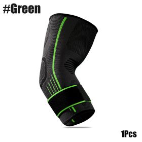 Elbow Compression Sleeve (Option: Green-1PCS-XL)