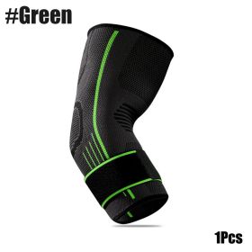 Elbow Compression Sleeve (Option: Green-1PCS-M)