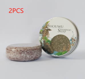 Ginseng Soap Shampoo (Option: Style two aluminum box packagi-55g-2PCS)