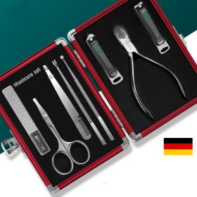 Nail Clipper Set Armor Trench Special Eagle (Option: Red and black1)