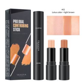 Highlighter and Contouring Makeup Stick (Option: 2Color)