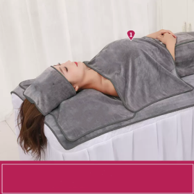 Towel Skin Management Pack (Option: Elegant grey-Chest towel 40x80cm)