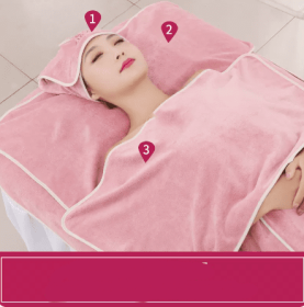 Towel Skin Management Pack (Option: Rose powder-Three piece set)