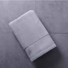Pure Cotton Large Bath Towel (Option: Grey Pillow Towel extra 40x80)