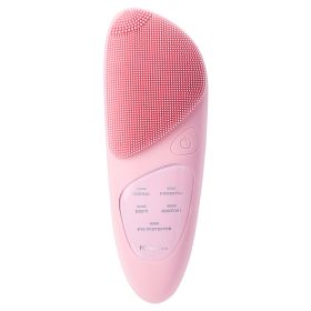 Heating Face Cleaning Tool (Option: PinkA-USB)