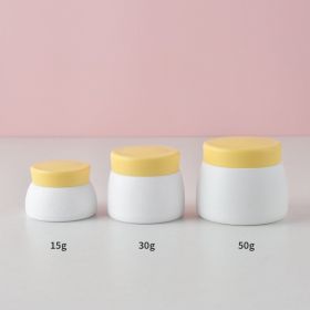 Lotion Cream Jar (Option: Yellow-15g)