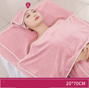 Towel Skin Management Pack (Option: Rose powder-Bandana 20x70cm)