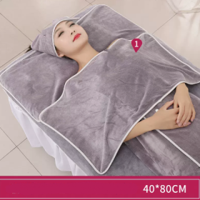 Towel Skin Management Pack (Option: Misty rain ash-Chest towel 40x80cm)