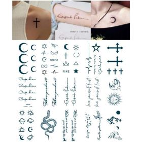 Tattoo Stickers (Option: 15small pictures)