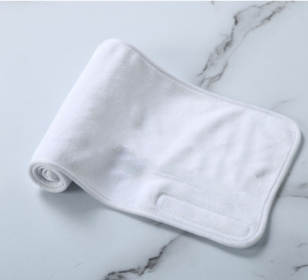 Pure Cotton Large Bath Towel (Option: White headband 20x70)