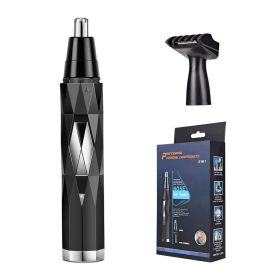 Nose and Ear Hair Trimmer (Option: 601 Rhombus Style)