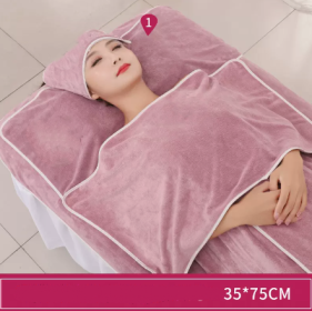 Towel Skin Management Pack (Option: Coral violet-Pillow towel 35x75cm)