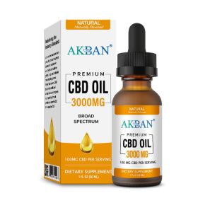 Natural Premium CBD Oil (Option: 3000mg)