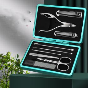 Nail Clipper Set Armor Trench Special Eagle (Option: Emerald green)