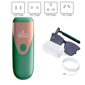 Lasor Hair Removal Tool (Option: Green-No box-US)