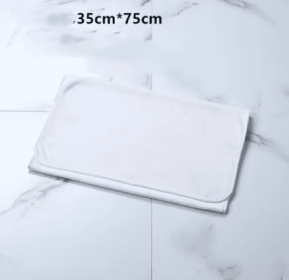 Pure Cotton Large Bath Towel (Option: White Breast Scarf 35x75)