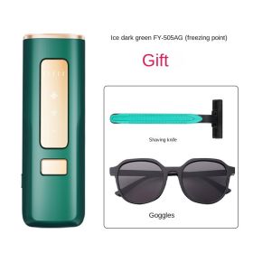 Hair Removal Freezing Tool (Option: Dark green-220V US)