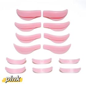 Silicone Pads For Eyelash Curling (Color: pink)