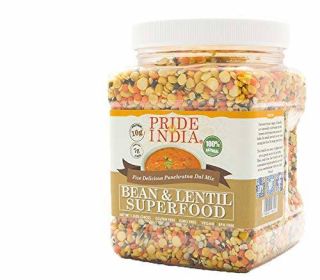 Five-Lentil & Bean Superfood Mix (size: 1.5 LB)