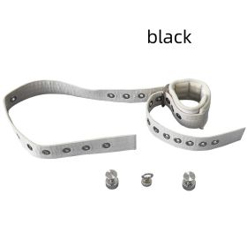 Magnetic Restraint Straps (Option: Black-Cotton style)