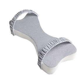 Memory Foam Knee Pillow (Color: Light Grey)