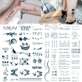 Tattoo Stickers (Option: Small Picture Set 60AB)