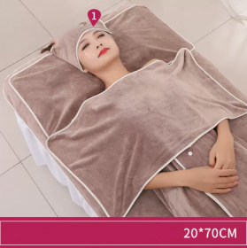 Towel Skin Management Pack (Option: Hazelnut brown-Bandana 20x70cm)
