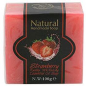 Tea Tree Moisturizing Facial Cleanser Soap (Option: Strawberry)