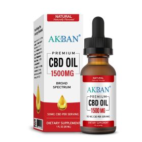 Natural Premium CBD Oil (Option: 1500mg)